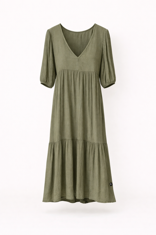 Matilde dress khaki