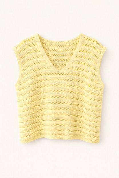 Serena blouse butter yellow