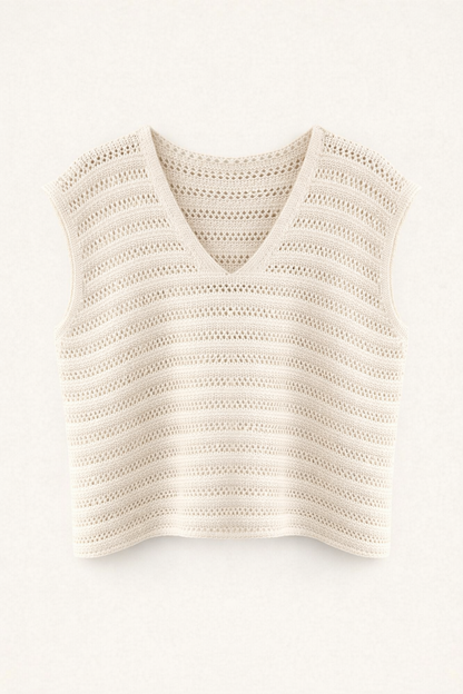 Serena blouse cream