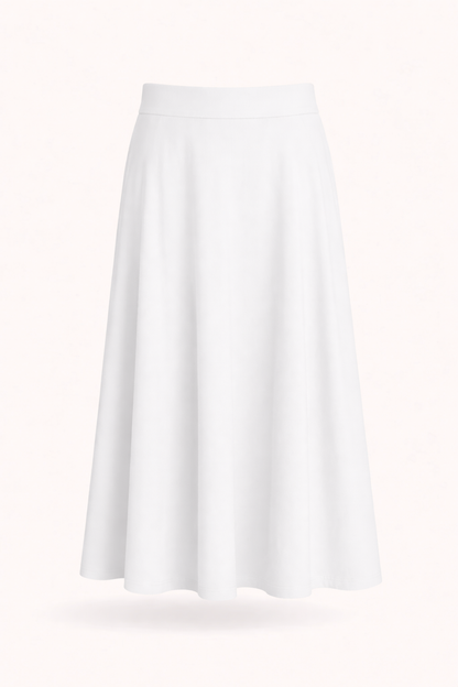 Sofia skirt white
