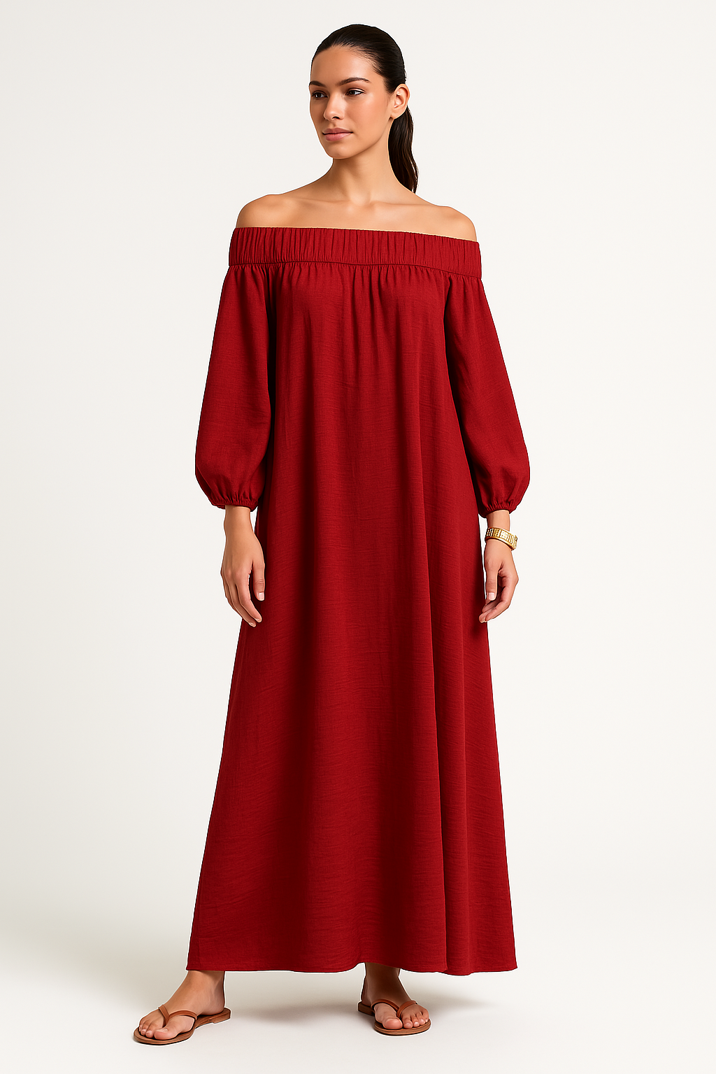 Kimberly Maxi Dress Red