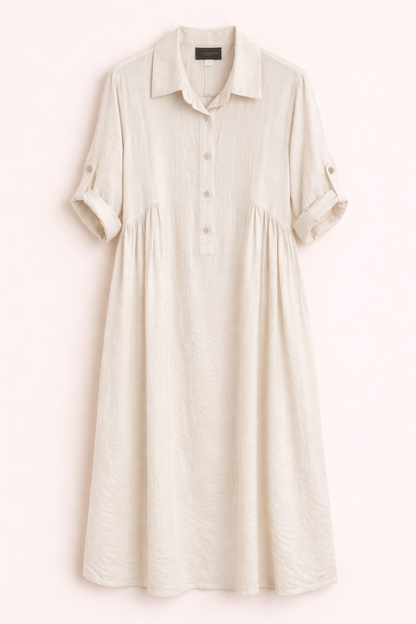 Maya dress latte