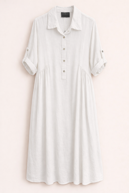 Maya dress white