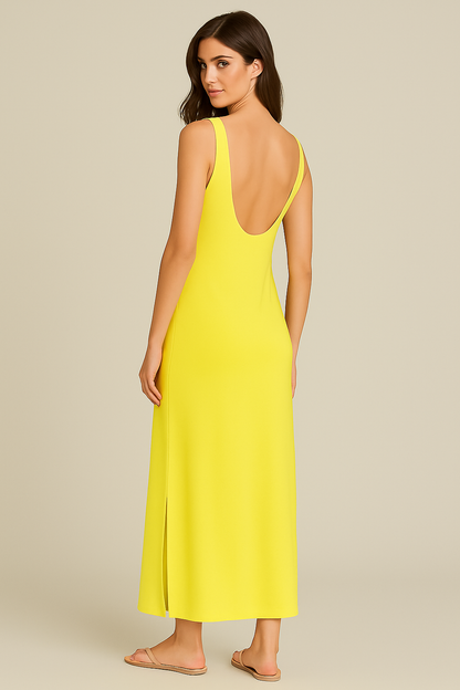 Aurora dress yellow