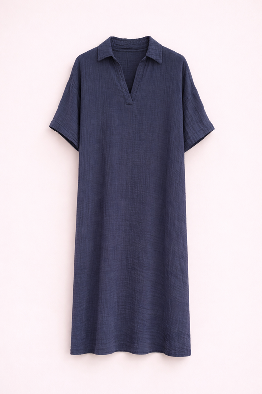 Carlota dress navy