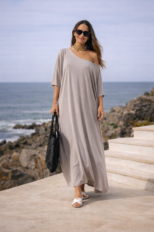 Marina Dress Taupe