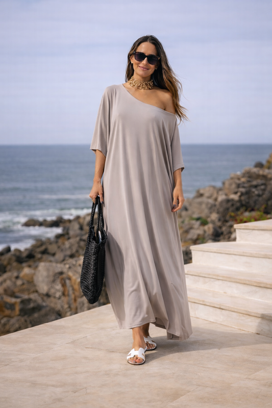 Marina Dress Taupe