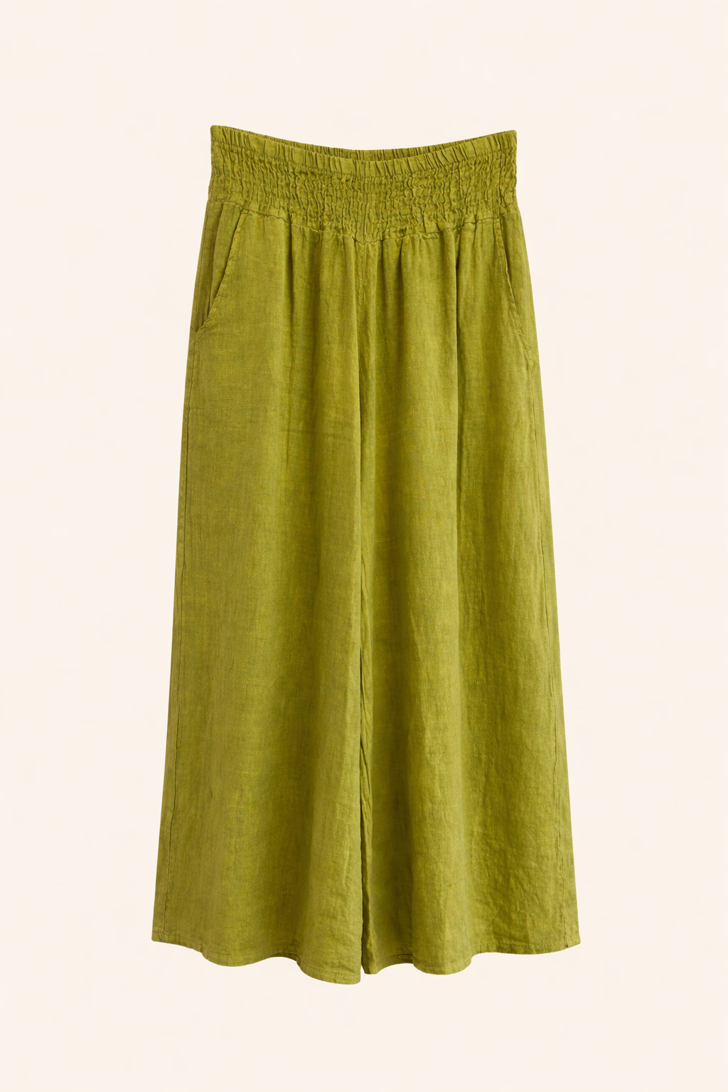 Bárbara linen pants pistachio