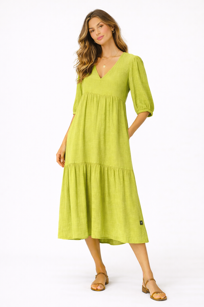 Matilde dress pistachio