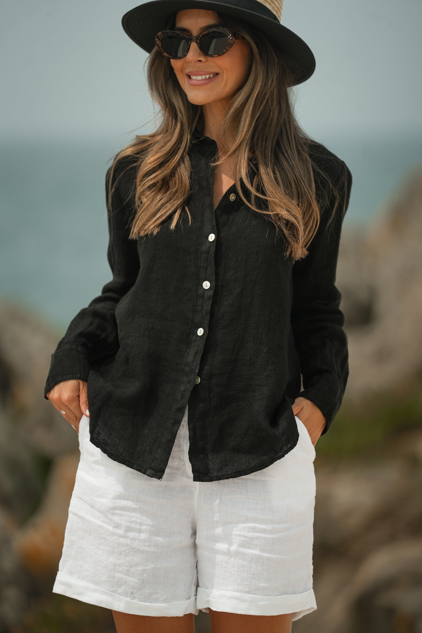 Linen Shorts