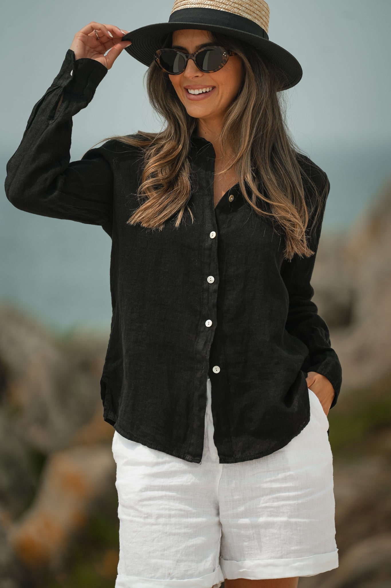 Linen Shorts