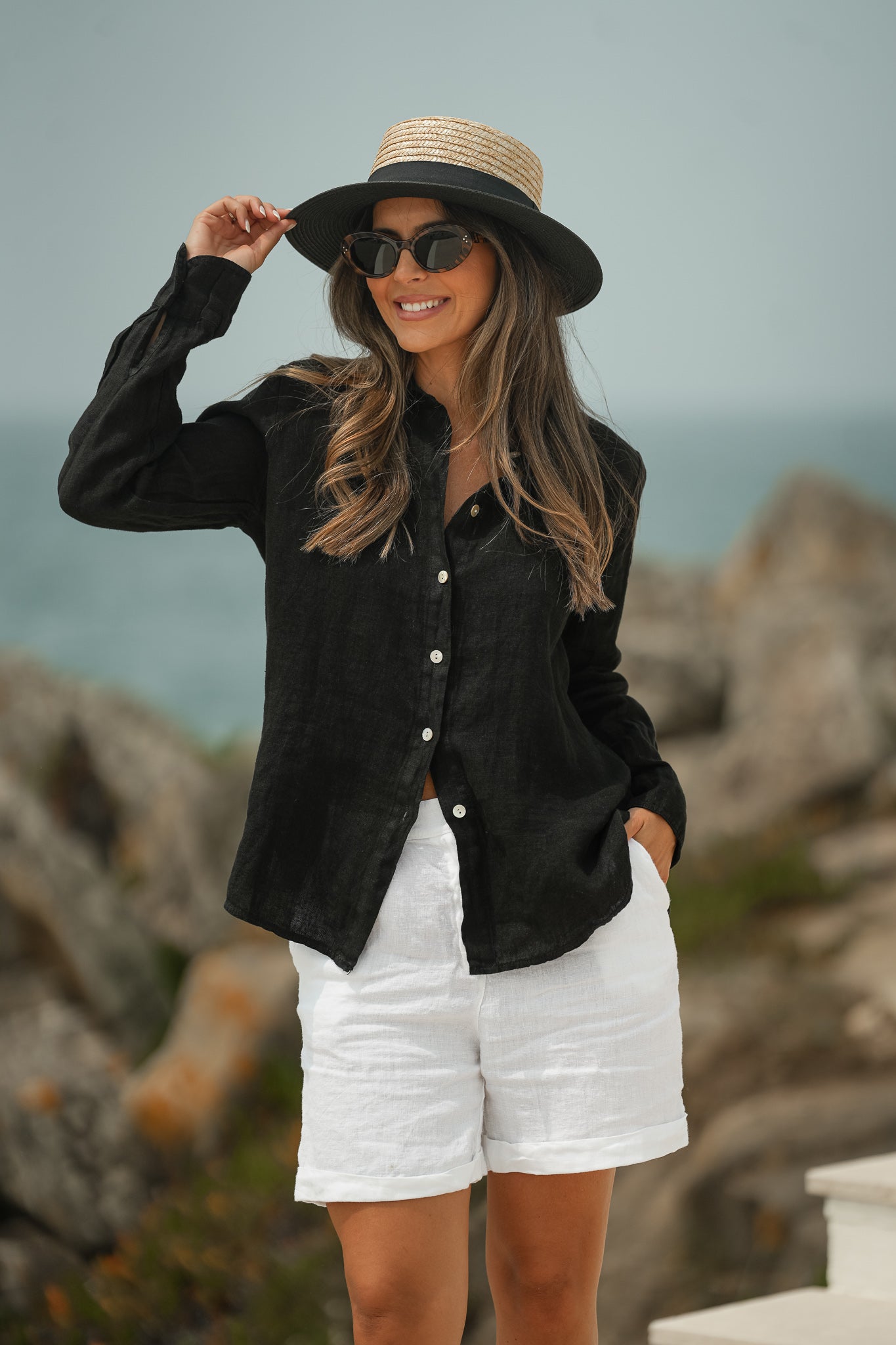 Linen Shorts