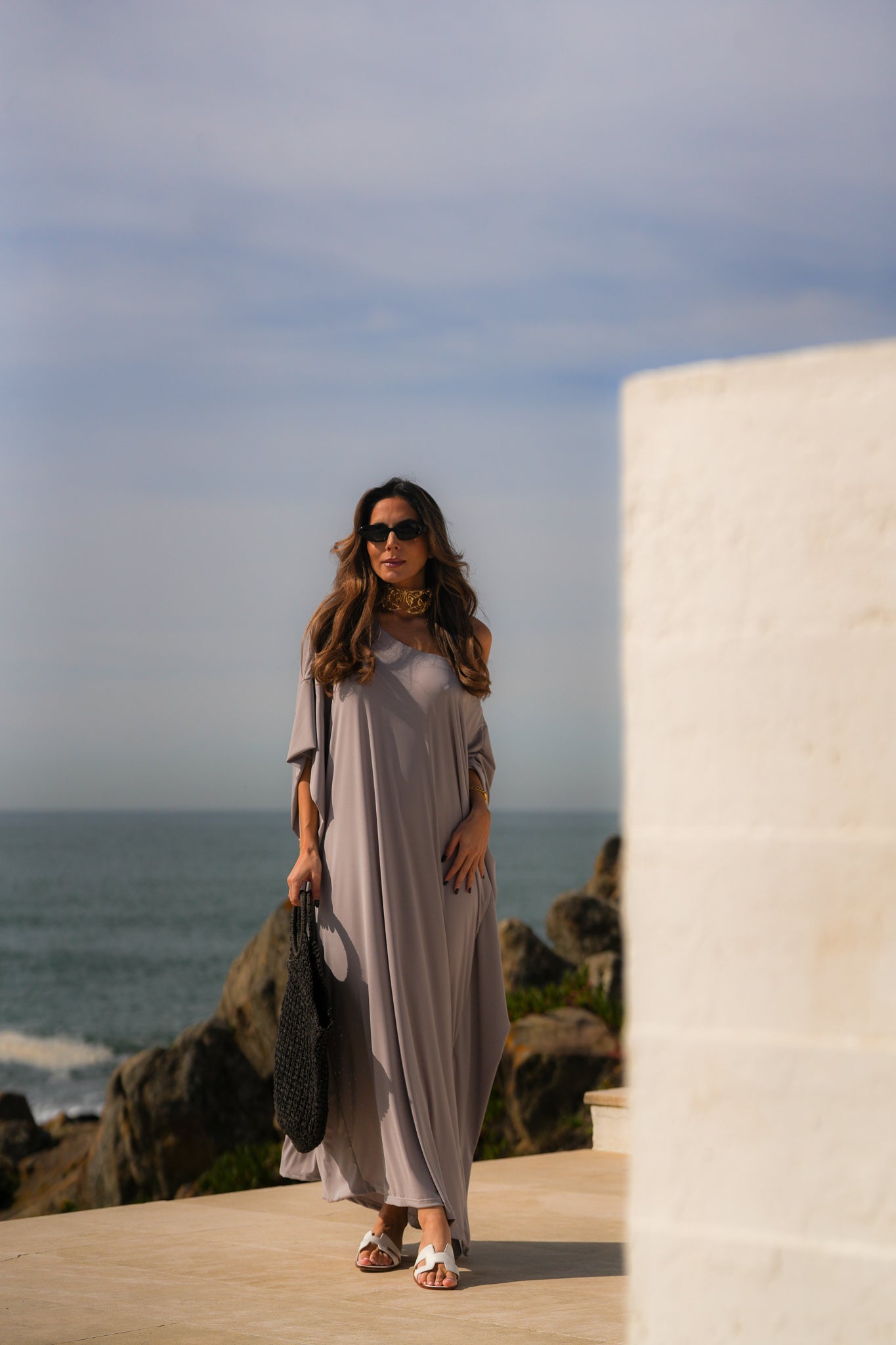 Marina Dress Taupe