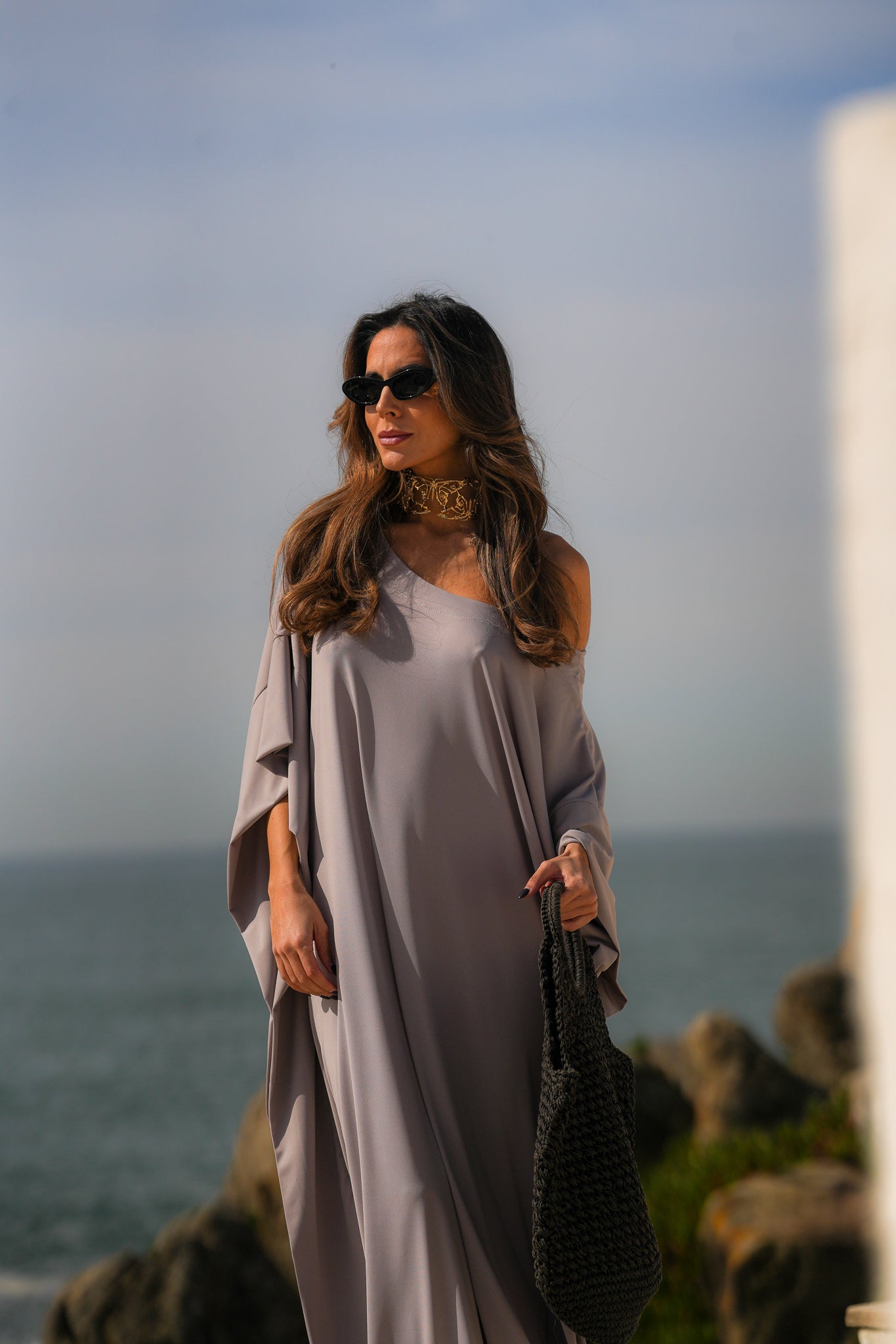 Marina Dress Taupe