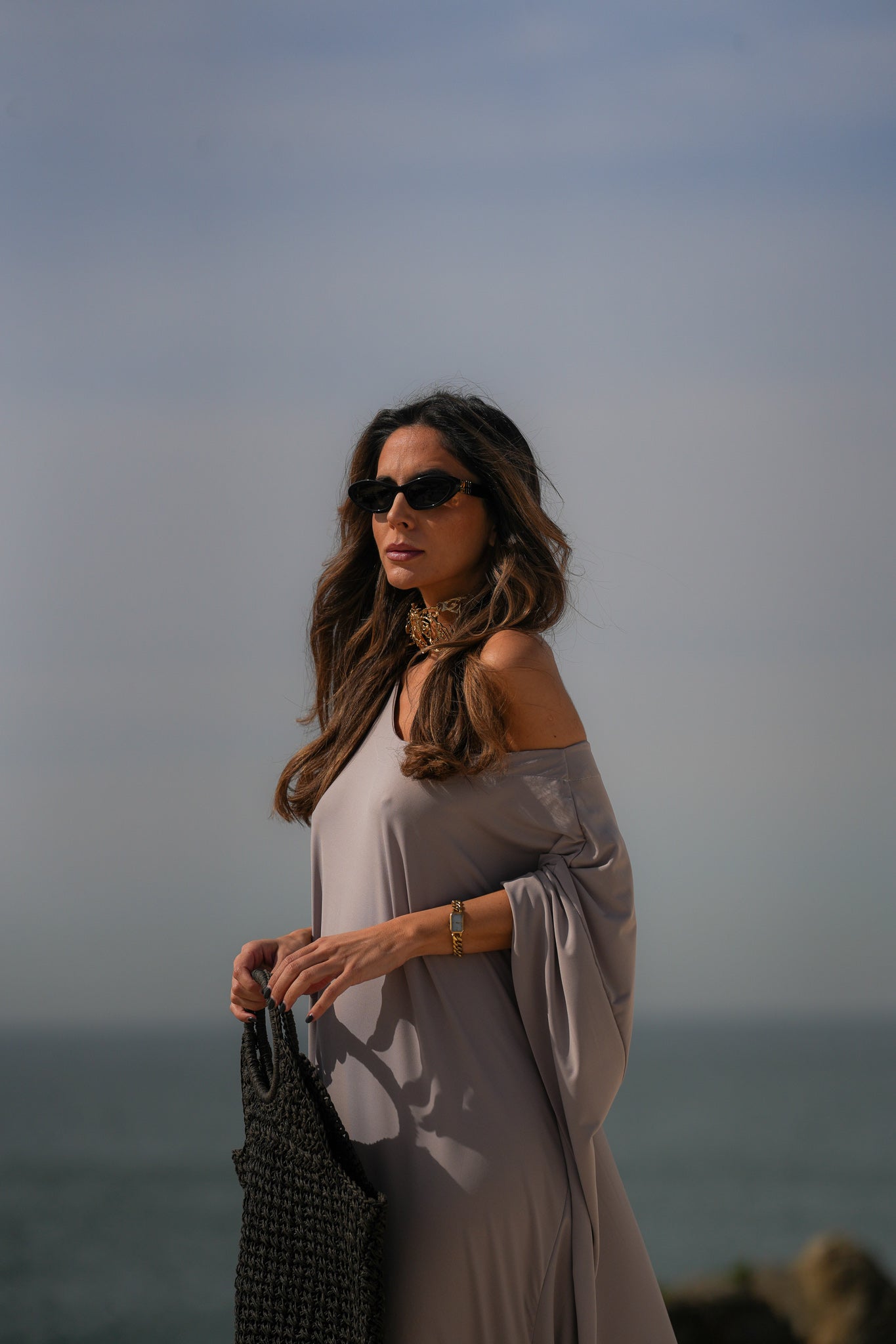 Marina Dress Taupe