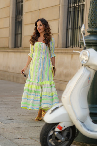 Jacquard Maxi Dress