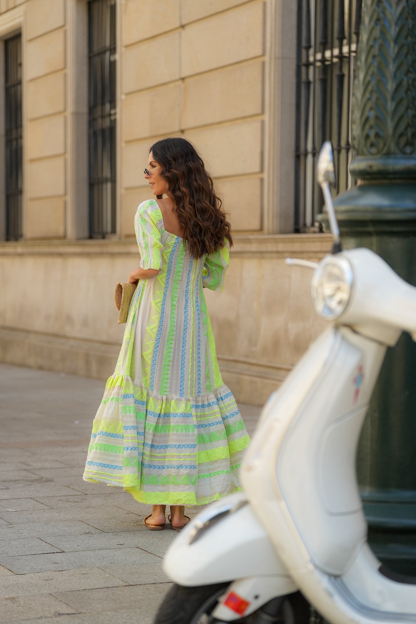 Jacquard Maxi Dress