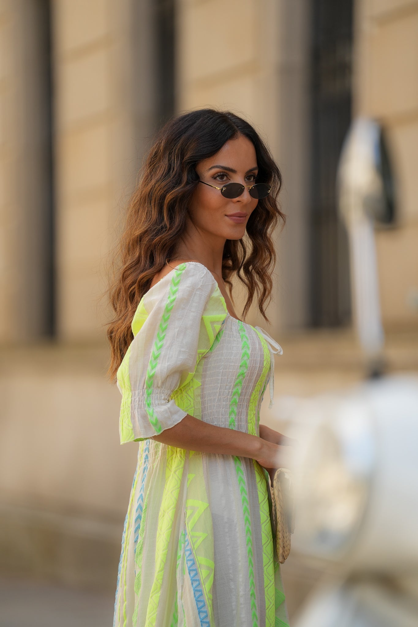 Jacquard Maxi Dress