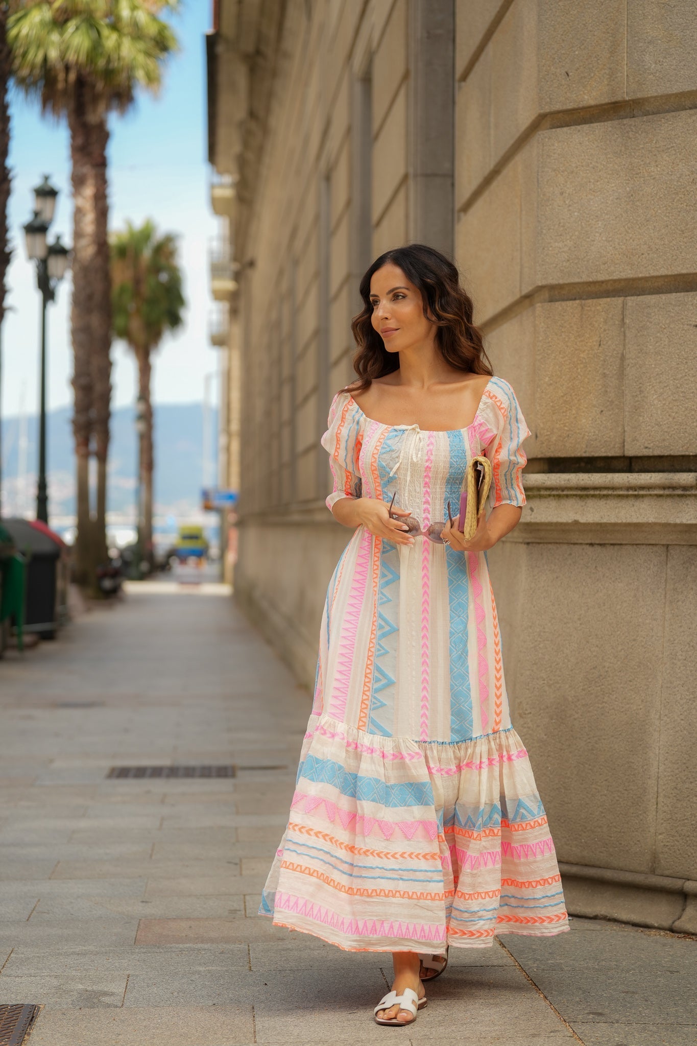 Jacquard Maxi Dress