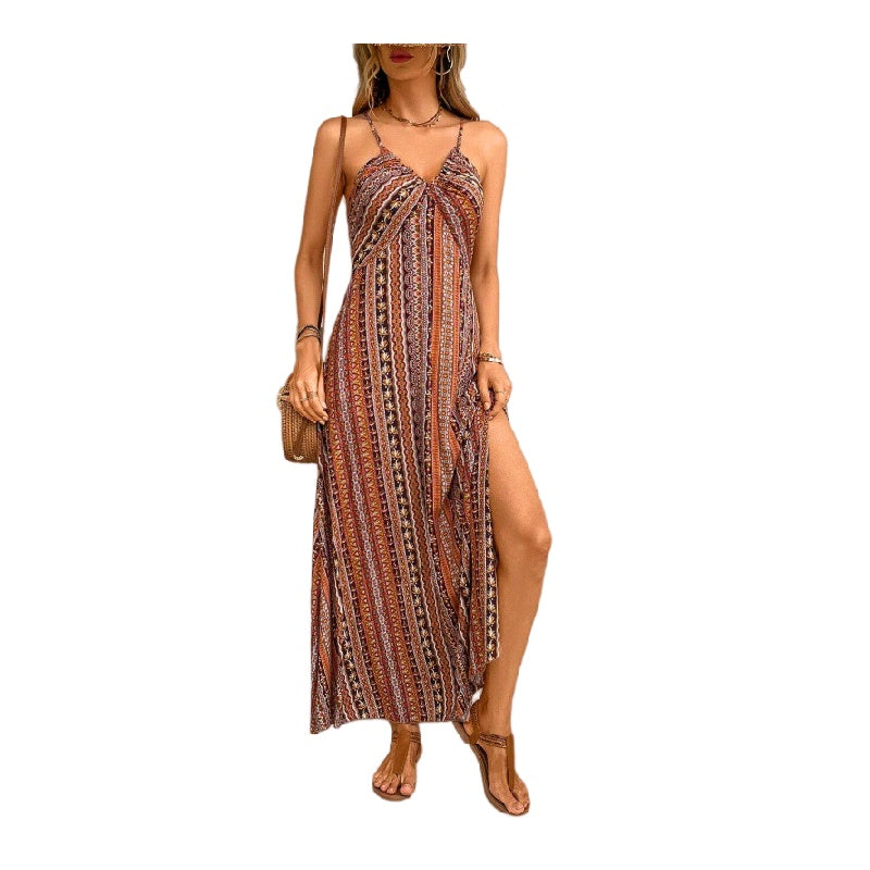 Vestido Largo Boho Estampado