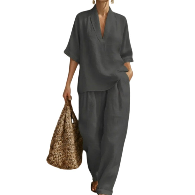 Conjunto Lounge Mezcla de Lino
