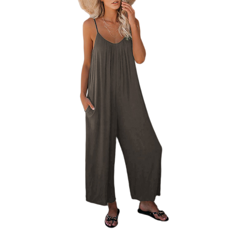 Peto Mono Wide-Leg Relajado