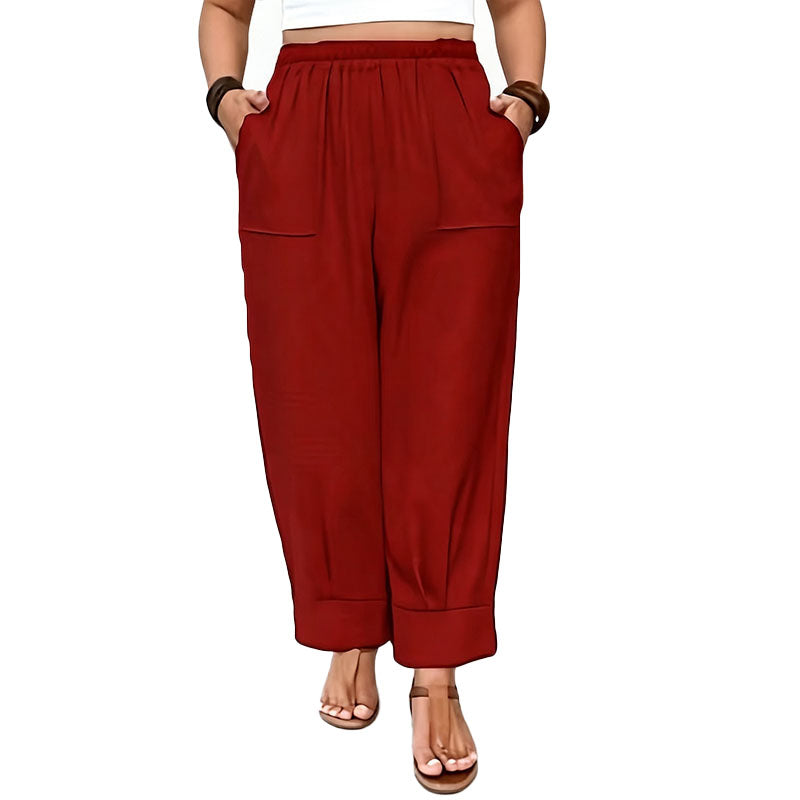 Pantalón Casual Recto Fluido