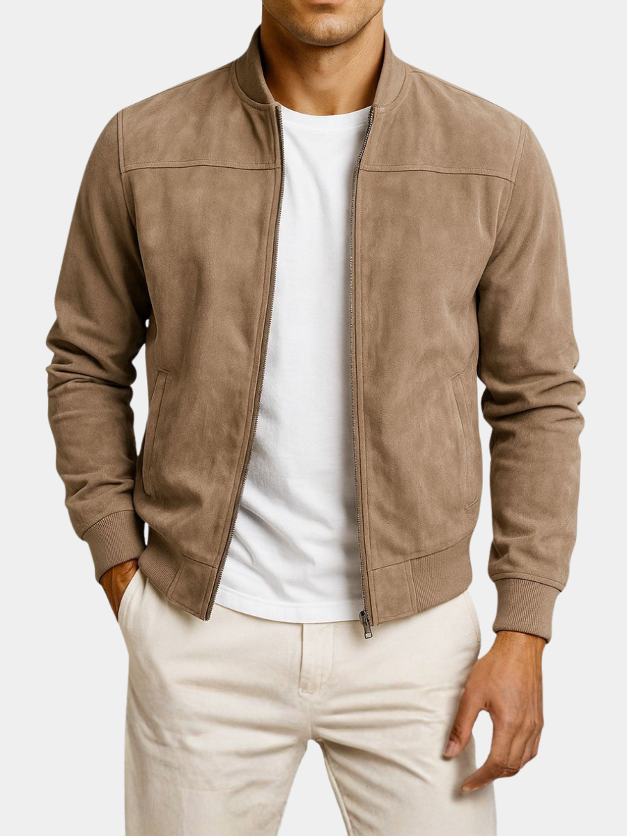 MEN'S SUEDE JACKET | Elvara House