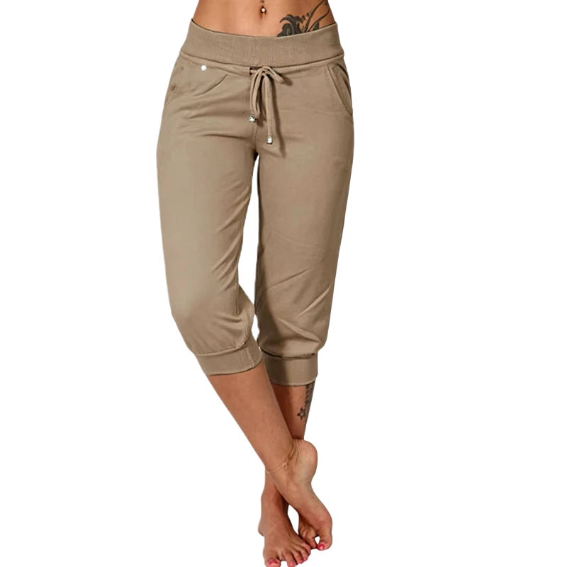Pantalón Capri Lounge Relajado