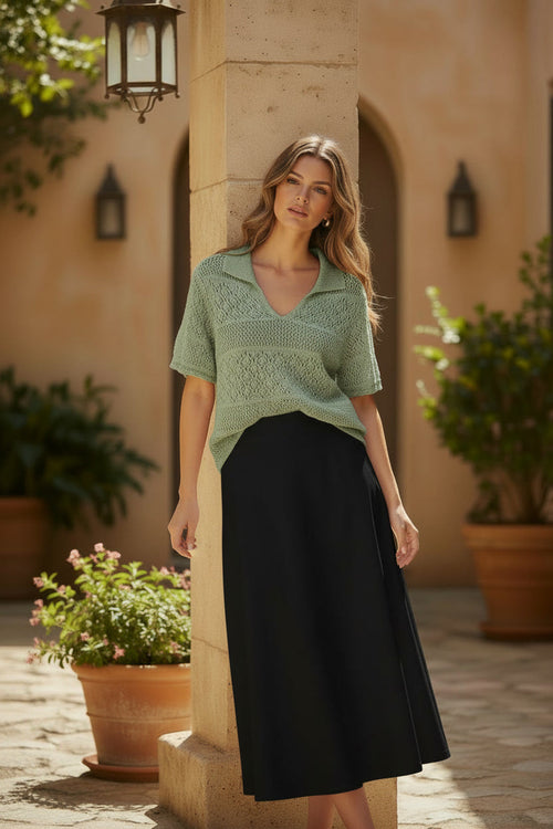 Sofia skirt black