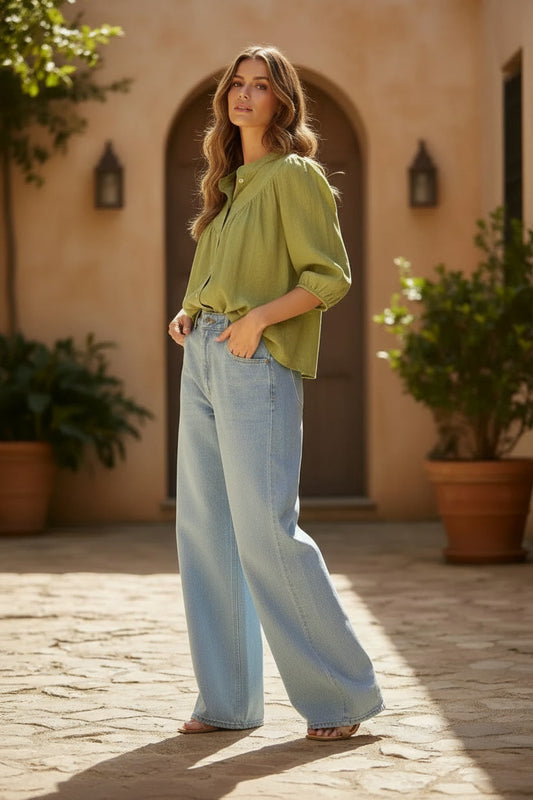 Clarisse shirt pistachio