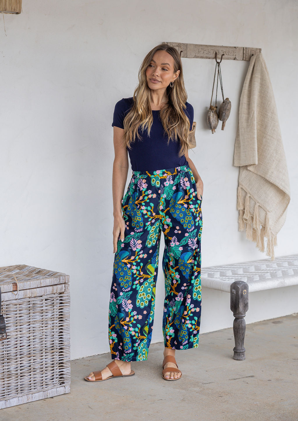 Greta Pants Peacock