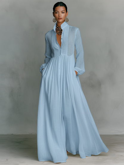 Celeste Flow Maxi Dress | Elvara House