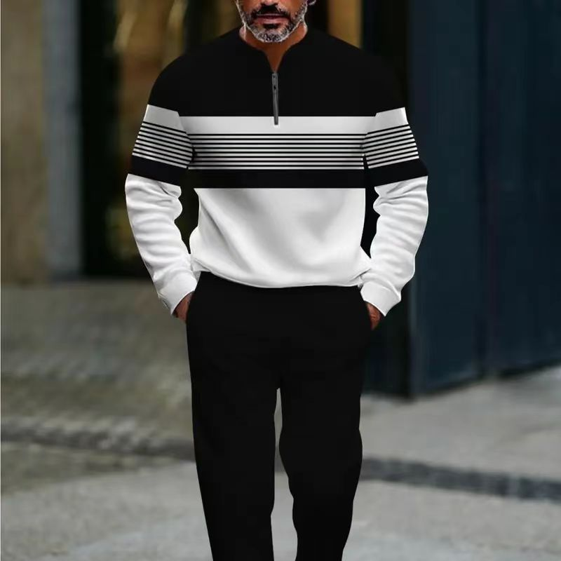 Timeless Zip-Neck Knit Sweater | Elvara House